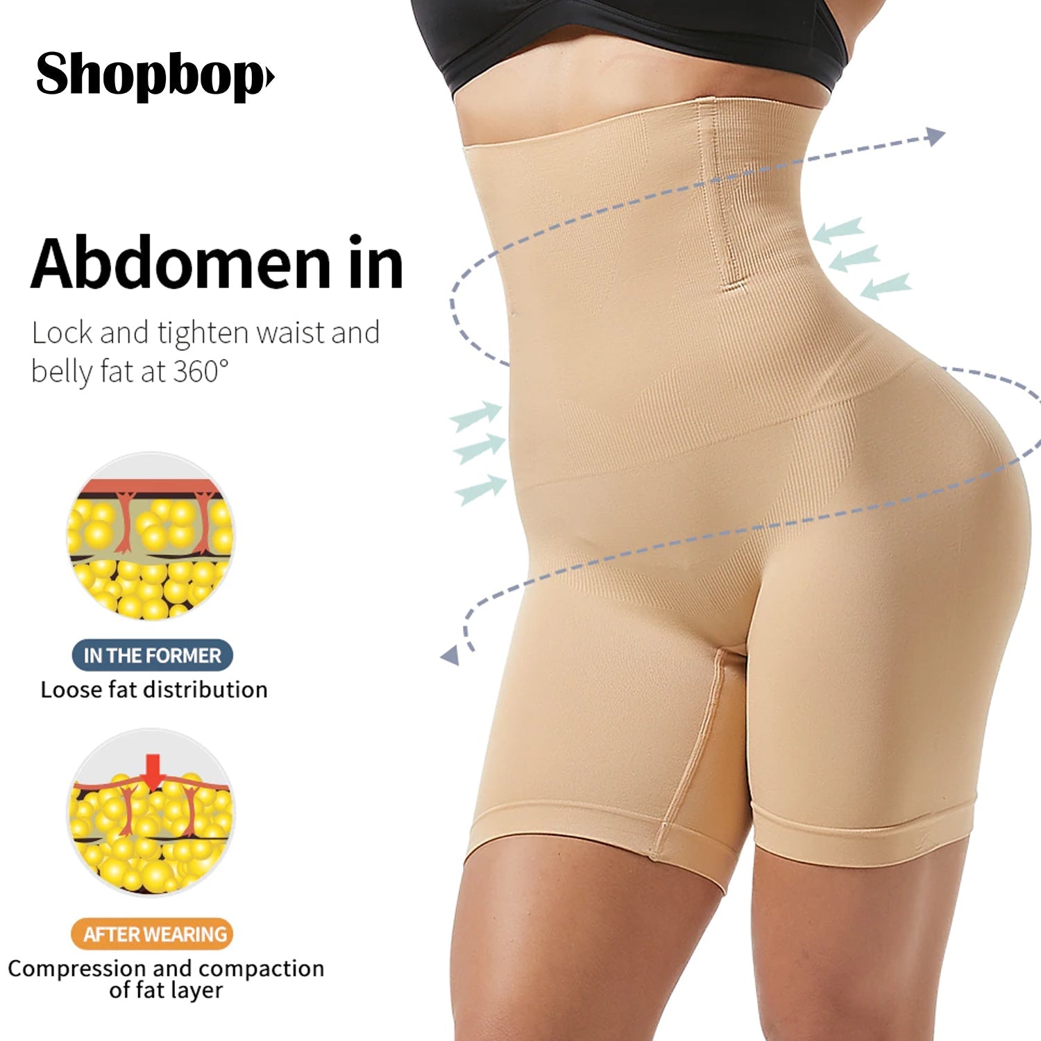 Belt Body Shaper Stretchable Women's Tummy Tucker and High Waist Body Shaper Belt for Belly Hip and Thigh Control Hi-Waist Panties for Girls And Women